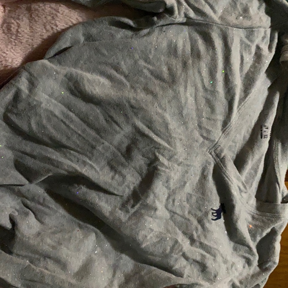 Grey cute sparkly comfy